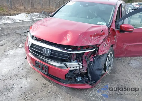 2022 Honda Odyssey Ex-L z USA, uszkodzony, nr VIN 5FNRL6H78NB034330